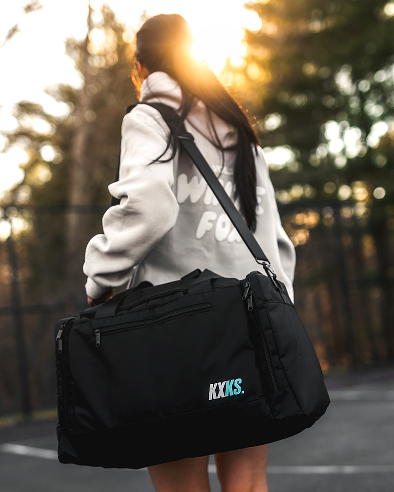 Originals Kicks Kase Duffle 40L (Black/Aqua)