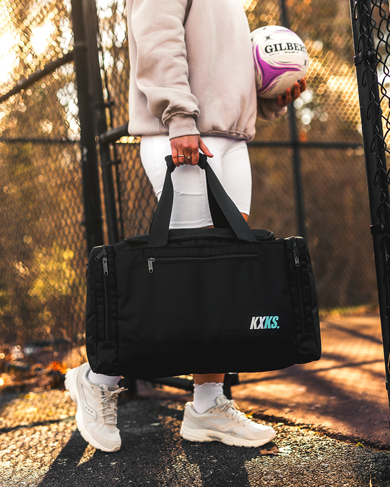 Originals Kicks Kase Duffle 40L (Black/Aqua)