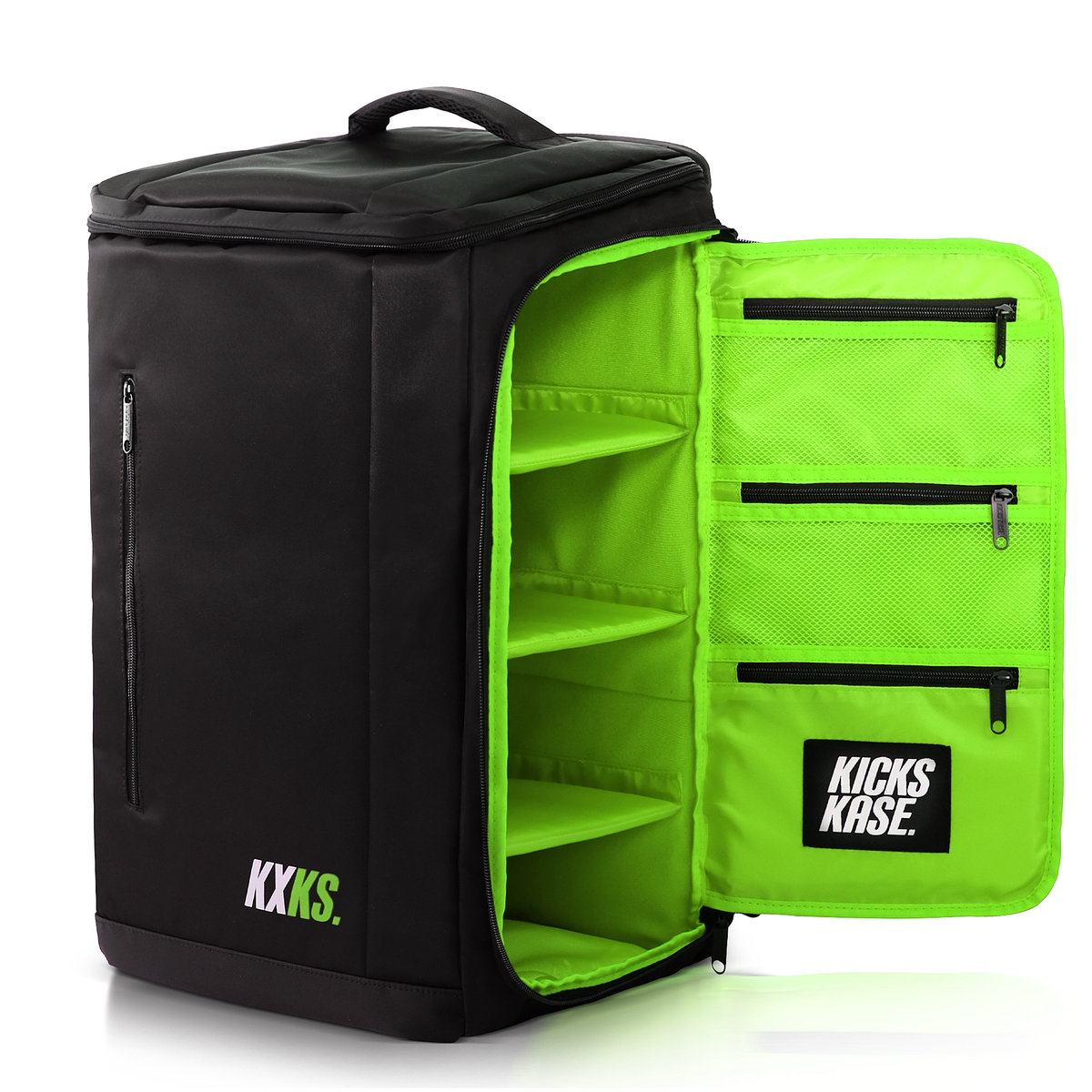 Originals Kicks Kase Backpack (Black/Acid Green)