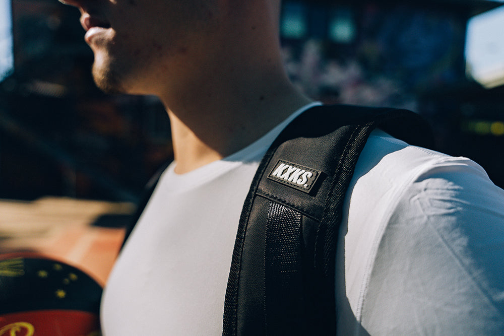 Game Day Backpack (Black/Grey Elephant)