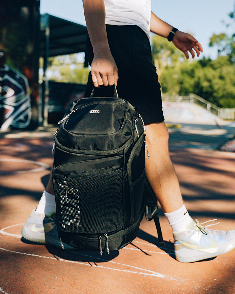 Game Day Backpack (Black/Grey Elephant)
