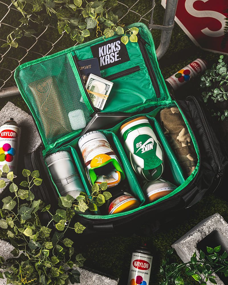 Originals Kicks Kase Duffle (Black/Pine Green)