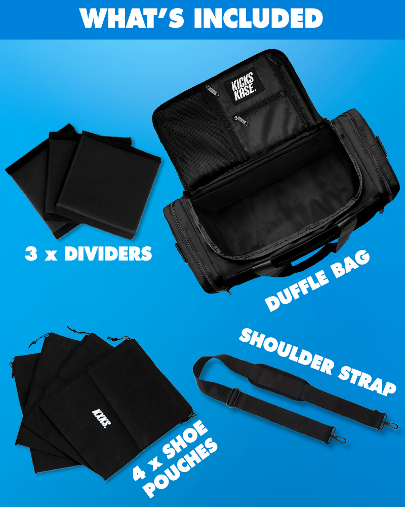 Originals Kicks Kase Duffle (Triple Black)