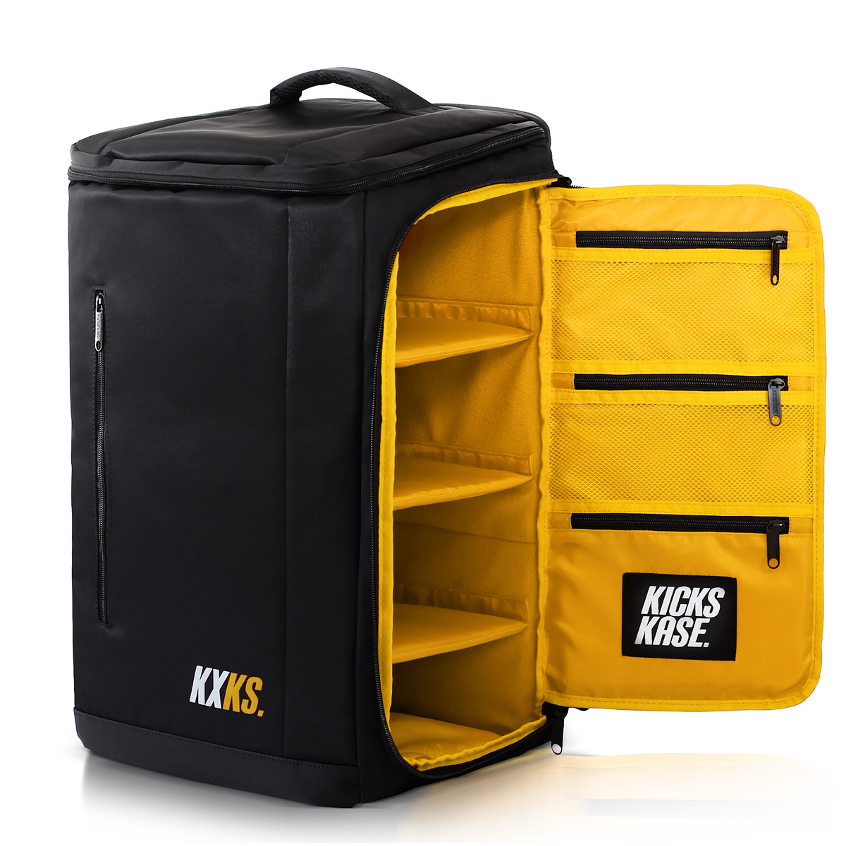 Originals Kicks Kase Backpack (Black/Taxi Yellow)