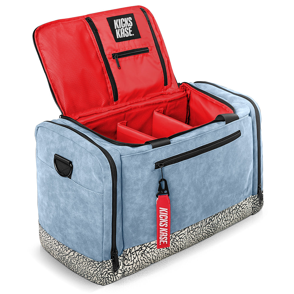 Suede Kicks Kase Duffle (University Blue/Red)