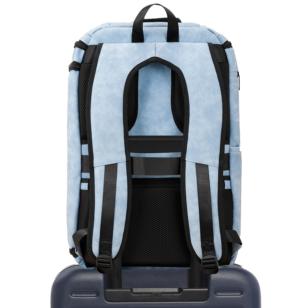 Suede Kicks Kase Backpack (University Blue/Black)