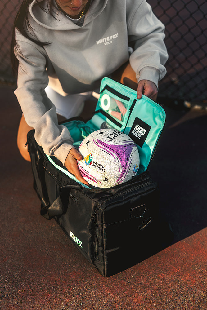 Originals Kicks Kase Duffle 40L (Black/Aqua)