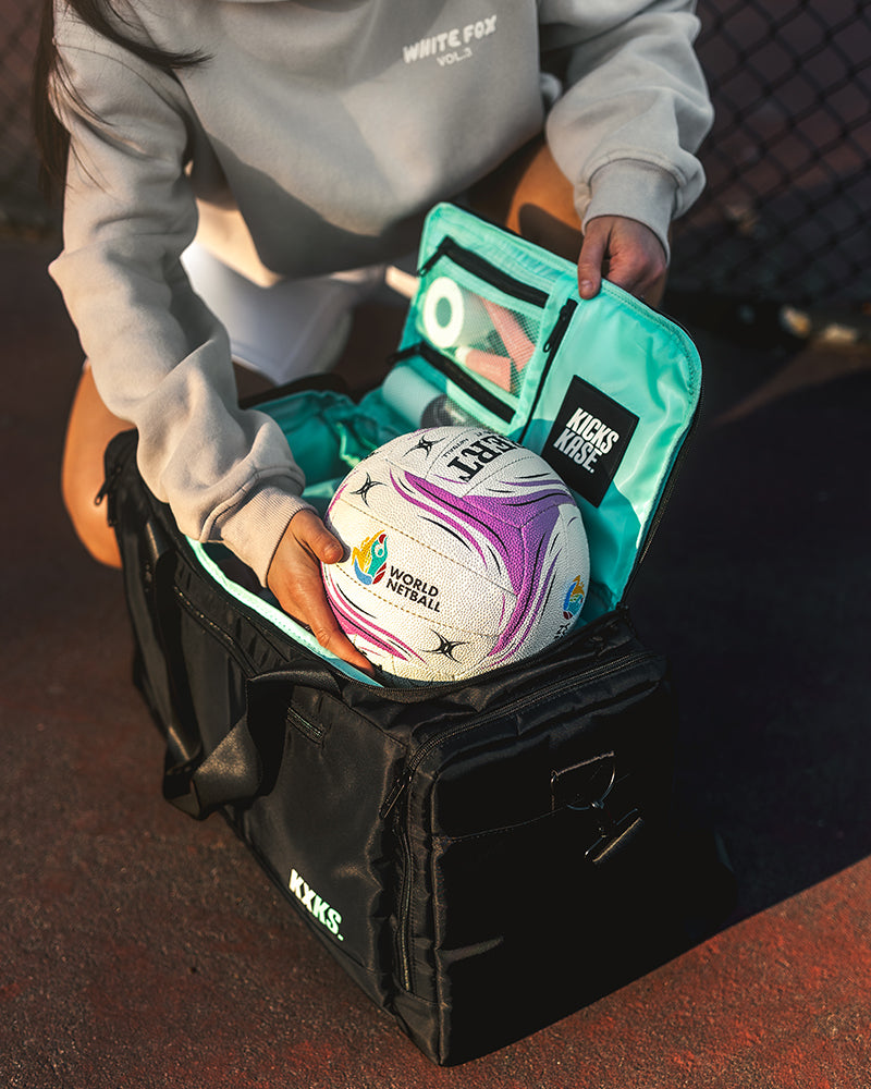 Originals Kicks Kase Duffle 40L (Black/Aqua)