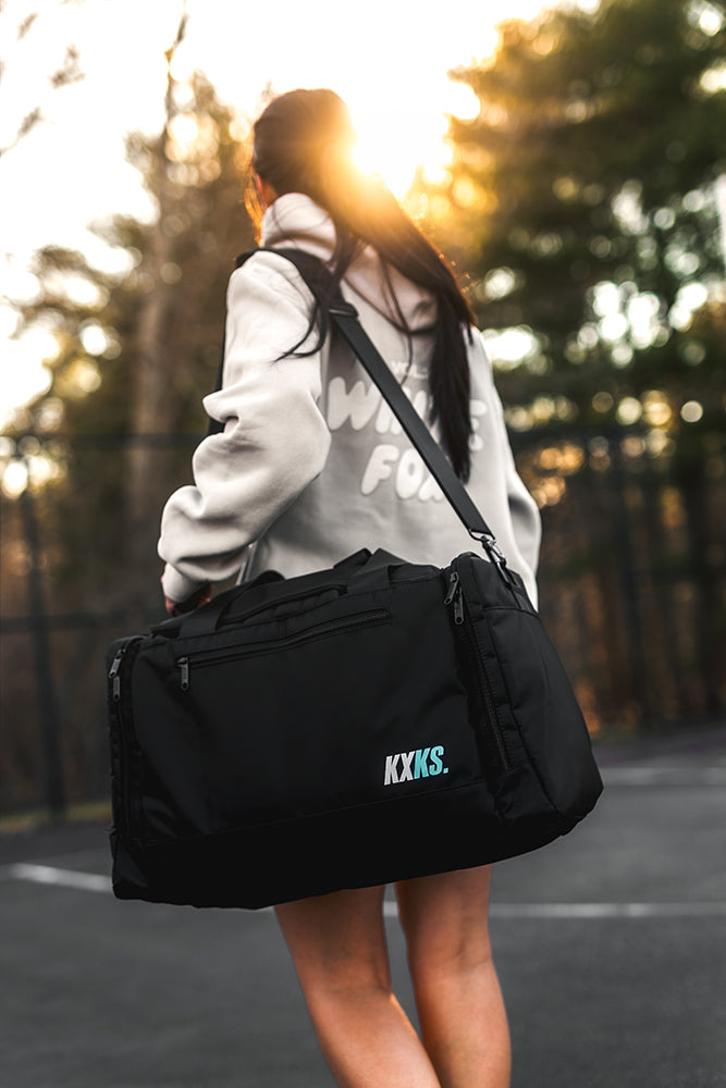 Originals Kicks Kase Duffle 40L (Black/Aqua)