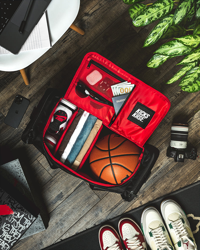 Originals Kicks Kase Duffle 40L (Black/Red)