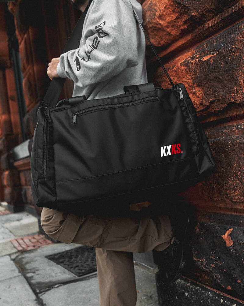 Originals Kicks Kase Duffle 40L (Black/Red) - KXKS. Australia
