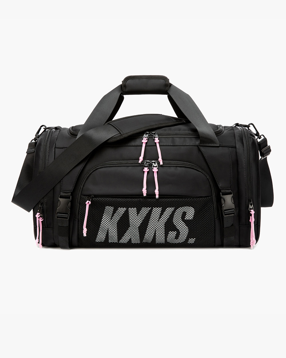 [COMING SOON] Training Day Duffle 32L (Black/Baby Pink Rhino)