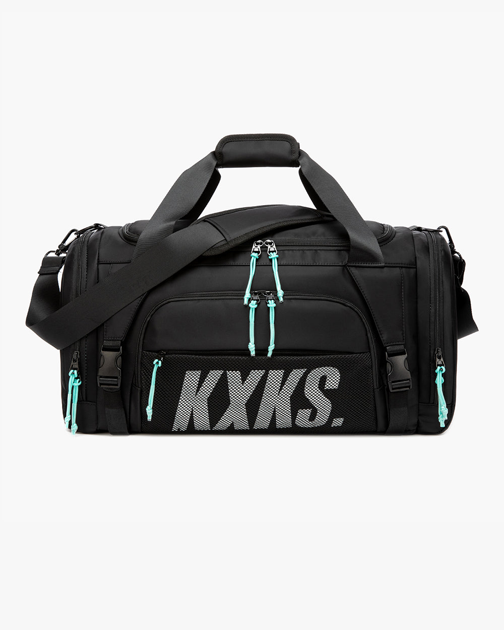 [COMING SOON] Training Day Duffle 32L (Black/Aqua Rhino)