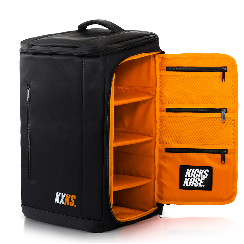 Originals Kicks Kase Backpack (Black/Orange)