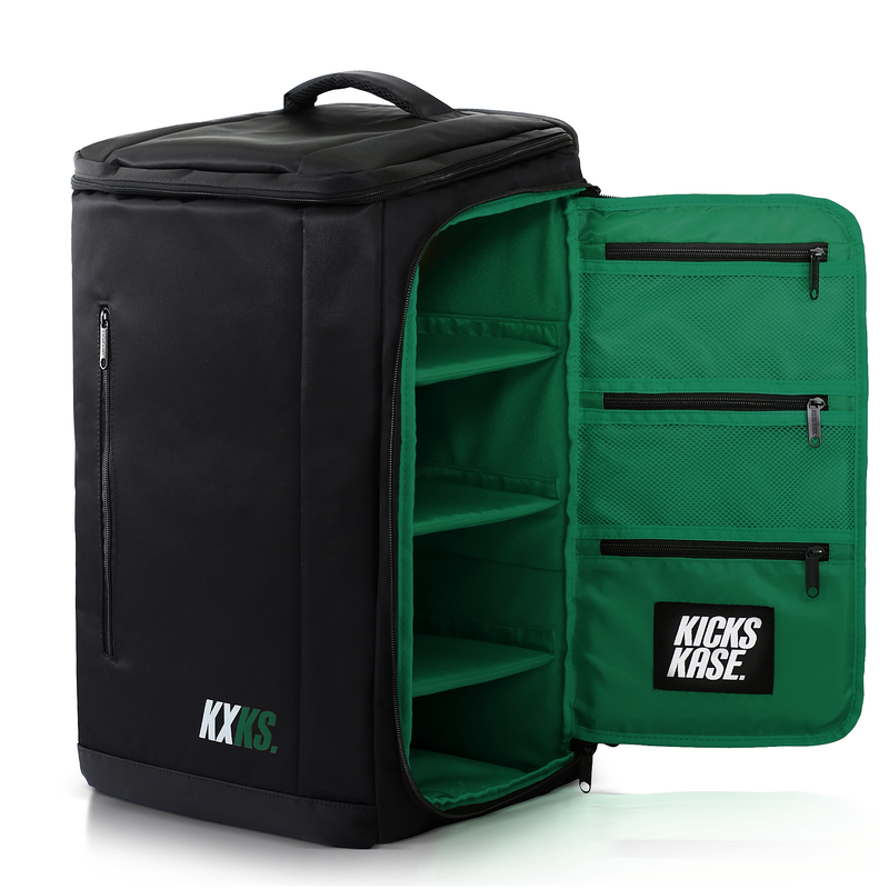 Originals Kicks Kase Backpack 35L (Black/Pine Green)