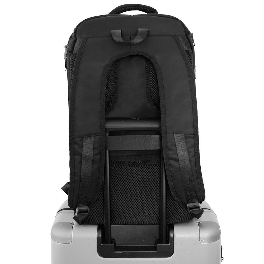 Sneaker Backpack (Black/Purple)