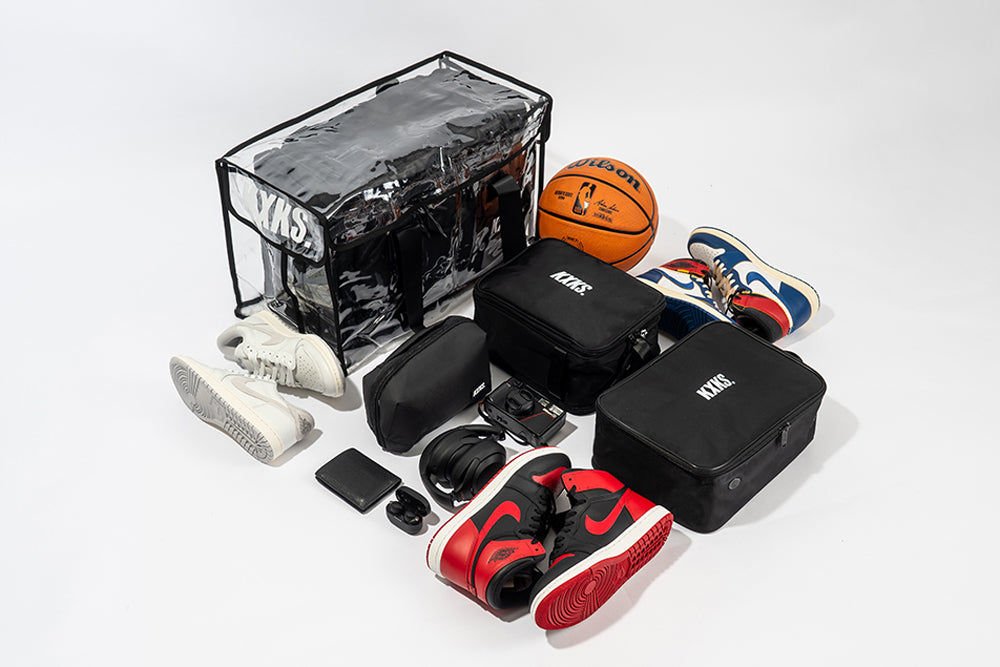 PRO KIT BUNDLE - Originals Duffle/Backpack + 1 x Packing Cube + 3 x Toiletry/Tech Pouch / Rain Cover Bundle